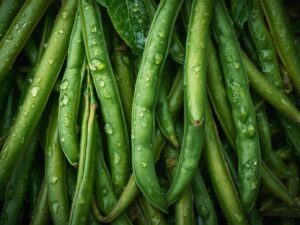 Growing Green Beans in Home Courtyards