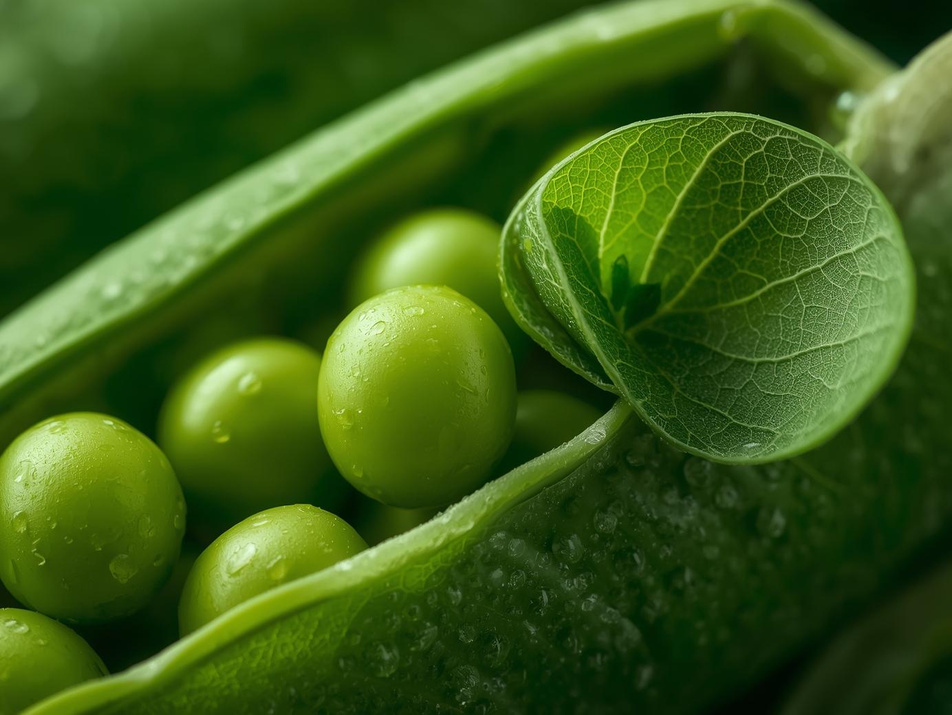 Growing Green Peas in Home Courtyards