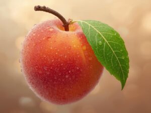 Growing Peach Trees in Home Courtyards