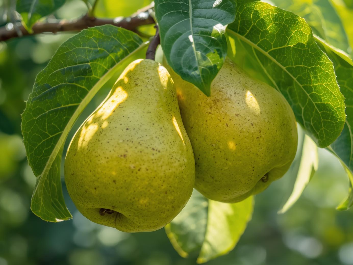Growing Pear Trees in Your Home Courtyard