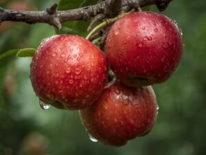 Growing Apple Trees  in Your Home Courtyard